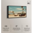 thumbnail image 3 of Art Remedy Retro Photography Canvas, 30" x 20", Black Frame, Sky Meets the Road, 3 of 7