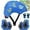 Blue, variant on Yiomxhi Adjustable Kids Bike Helmet Set with Knee Elbow and Wrist Pads, Toddler Skateboard Helmet for Ages 3-5-8-14 Boys Girls, Protective Gear Set for Youth, for Scooters Rollerskates