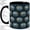Black, variant on Dolphin Porthole Accent Mug, 11oz Ceramic Coffee Cup for Ocean Fans