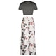thumbnail image 5 of Traje de cintura con estampado floral de verano para mujer Traje casual de dos piezas a la moda Wmkox8yi bvn758, 5 of 9