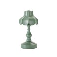 thumbnail image 1 of HEVIRGO LED Light Lotus Shape USB Mini Retro Eye-protection Table Night Lamp for Home Bed Side Study, 1 of 10
