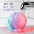 thumbnail image 5 of Hallu Unicorn Bath Bomb, Mango, Peach & Vanilla Scent, 5 of 9