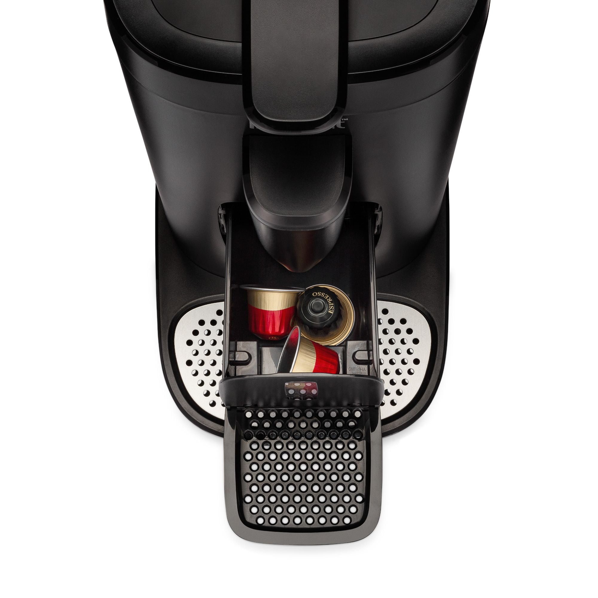 Coffee Maker Single Serve, 4-in-1 Espresso Machine for Pods, Cup*/Nes*  Original/DG*/ESE Pod/Espresso Powder Compatible, Cold/Hot Mode, 20 oz  Removable Reservoir, LED Bars Indicator, 19 Bar