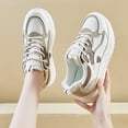 thumbnail image 4 of Fashion Sneakers for Women 2025 Comfortable Casual Platform Walking Workout Sport Tennis Dad Shoes, 4 of 7