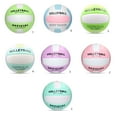thumbnail image 6 of Volleyballs Official Size 5 Waterproofs Soft Sand Volleyballs Beach Plays Game Practice Volleyballs Sports PU, 6 of 7