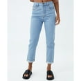 thumbnail image 2 of Women's Stretch Mom Denim Jean Wave Blue 14, 2 of 4