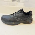 thumbnail image 4 of New Balance 411v1 Mens Size 11 Black Leather Athletic Running Shoes Sneakers, 4 of 6