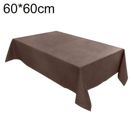

HEVIRGO Rectangular Linen Anti-scalding Waterproof Tablecloth Dustproof Table Cover Linen