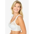 thumbnail image 3 of Comfort Choice Women's Plus Size Front Close Wireless Gel Strap Bra, 3 of 6