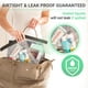 thumbnail image 5 of Ogato 3 piezas - Bolsa de aseo transparente aprobada por la TSA - Nuestras bolsas de aseo transparentes de tamaño cuarto de galón están aprobadas por seguridad en todo el mundo para líquidos y cosméti, 5 of 5
