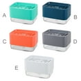 thumbnail image 2 of 2PCSSponge Holder Soap Press Pump Box Home Kitchen Cleaning Sponge 5 Dishwashing Sponge Soap Dispenser Case Container, 2 of 9