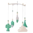 thumbnail image 1 of Bebé Nordic Cuentas de madera Campanas de viento Cuna Cama Campana Mobile Rattles Kids Room Hanging Decorations Toy - Green, 1 of 3
