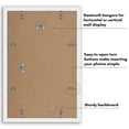 thumbnail image 6 of Americanflat 11x17 Picture Frame with Polished Plexiglass with 8x12 Mat 2 Pack Display Photo Galleria - White, 6 of 8