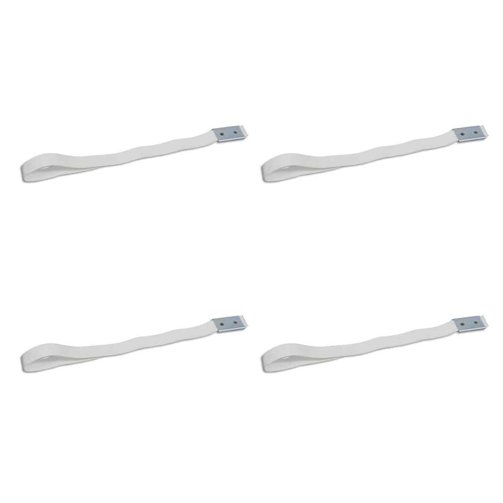 24" Door Pull Strap with galvanized steel clip prepunched 4 Pack