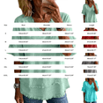 thumbnail image 6 of CQXIDFH Under $20 Women's Summer Linen Blend Top, Short Sleeve Solid Color Loose Fit Casual Blouse Business Dressy Casual 2026 Vacation Fashion Clothing Grey T-shirt, XL, 6 of 9
