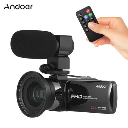 Andoer 1080P HD WiFi Digital Video Camera Camcorder DV Recorder 16X Zoom 3.0