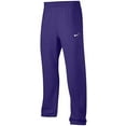 thumbnail image 1 of Nike Club Swoosh Men's Fleece Sweatpants Pants Classic Fit, 3X-Large - purple/white, 1 of 1