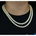 thumbnail image 5 of 14K Gold Over S925 Extravagant Iced Out 8mm Moissanite Cuban Link Chain, Statement Hip-Hop Cuban Necklace for a Bold Style Statement,Dad Gifts, 5 of 8