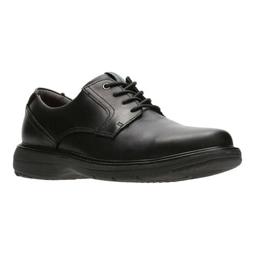 cushox pace oxford, black leather 