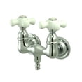 thumbnail image 4 of Elements Of Design DT0315PX Double Handle Wall Mounted Clawfoot Tub Filler - Bronze, 4 of 4