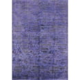 thumbnail image 1 of Ahgly Company Indoor Rectangle Mid-Century Modern Light Purple Oriental Area Rugs, 3' x 5', 1 of 6