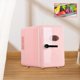 thumbnail image 1 of Refrigerador de 6 latas para bebidas, minirefrigerador, refrigerador pequeño para coche, refrigerador para el cuidado de la piel, para cosméticos, Soledad Frigorífico compacto, 1 of 10