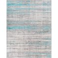 thumbnail image 5 of Hauteloom Bandytown Living Room, Bedroom Area Rug - Contemporary - Blue, Beige, Cream - 8'10" x 12', 5 of 6