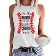 thumbnail image 2 of IROINNID Women's Fashion Printed Tank Tops Round-Neck Loose Sleeveless Summer Tops Under 10$, 2 of 2