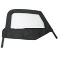 thumbnail image 6 of Sierra Offroad Soft Top for 1997 to 2006 Jeep Wrangler TJ - Black, Denim Vinyl - 2 Door Jeep Soft Top with Rear Plastic Tinted Windows - Factory Precision Fit Replacement - with Upper Door Skins, 6 of 7