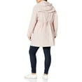 thumbnail image 2 of Cole Haan Womens Packable Hooded Rain Jacket with Bow Large Canyon Rose, 2 of 4