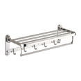 thumbnail image 4 of LLC Non-Perforated Folding 304 Stainless Steel Bath Towel Rack Shelf for Home (50cm), 4 of 4