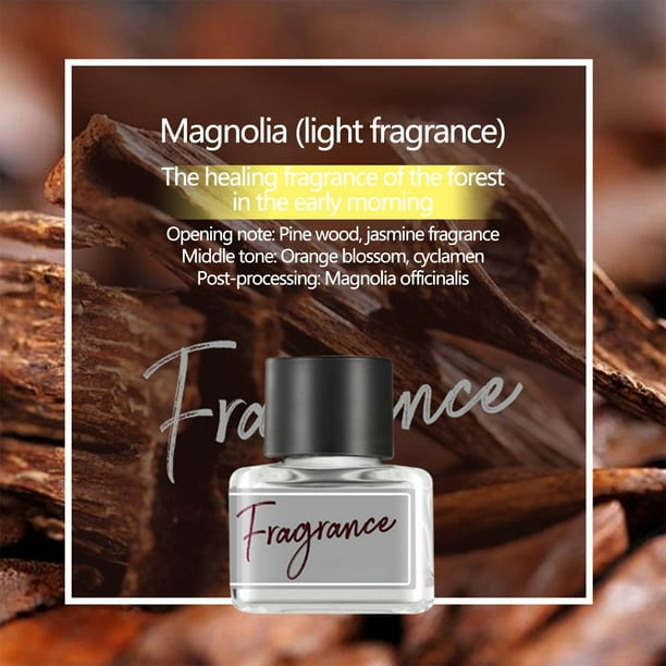 Perfume elegante con aroma floral para mujer. Perfume ligero y elegante en formato de lágrima. Perfume portátil. Perfume ligero y elegante. No se adhiere a la boca. Refrescante. 5 ml de esencia.