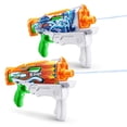 thumbnail image 1 of Pistola de Agua XShot Hipercarga Llamas Salpicaduras Relleno rápido 2 Unidades para Juguetes de Chor, 1 of 7