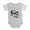 Heather Gray, variant on CafePress - Gothic Skull Initial E - Cute Infant Baby Football Bodysuit