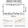 thumbnail image 4 of GZHJMY Cute Dog Paw Prints Animal License Plate Frames for Women Men 2 Pcs Personalized Car License Plate Holder with Screw Caps, Elliptical Hole Decorative, 4 of 7