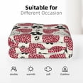 thumbnail image 6 of XMXT Throw Blankets, Heart Pet Paw Print Bed Blanket for Bedroom Sofa, 50 x 70 inches Multicolor, 6 of 9