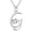 Silver, variant on CILENON Fashion Women Gift 25 English Letter Name Chain Pendant Necklaces Jewelry (P,One Size)