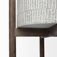 thumbnail image 6 of Mercana Groot Metal Wood Base Plant Stands in Eggshell White (Set of 2), 6 of 7