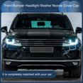 thumbnail image 2 of Unique Bargains Front Left Bumper Headlight Washer Nozzle Cover Cap No.7L6807751B Bumper Trim Nozzle Cover for Volkswagen Touareg 2007-2010 Blue Plastic 1 Pcs, 2 of 7