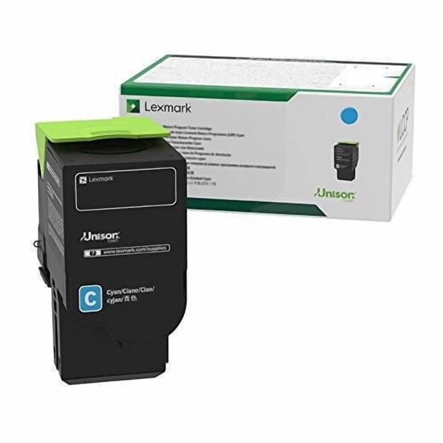 Lexmark C231HC0 Cyan High Yield Return Program Toner Cartridge
