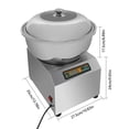 thumbnail image 3 of 1 Speeds Pizza Bakery Maler Commercial Food Mixer Electric Dough Mixer 1100W 8KG, 3 of 14