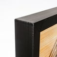 thumbnail image 2 of Black Wooden Picture Frames 8.5x11 Set of 2-100% Eco Natural Solid Wood Thick Borders, Wall Mount and Tabletop Display, 2 of 5
