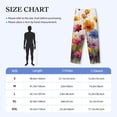 thumbnail image 5 of Daiia Colorful Wildflower Meadow Men's Sleep Pant with Pockets and Drawstring,Pajama Pants-Medium, 5 of 9