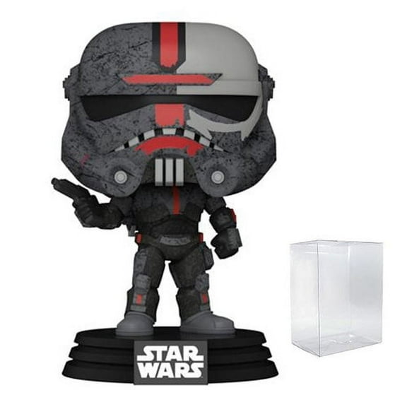 Funko Pop! Star Wars The Bad Batch Hunter #446 (Bundled with Pop Protector to Protect Display Box)