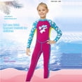 thumbnail image 3 of Niños con traje de baño de traje de buceo Neopreno Mantener el protector de sol cálido Traje de baño Surf Traje de surf para niñas Jóvenes Adolescentes Niño Niño S 2.5mm Inevent OD003643-01, 3 of 7