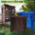 thumbnail image 1 of IKemiter Couverture de Cage pour Perroquets Attrape-Graines Sac de Protection Imperméable Léger, 1 of 7