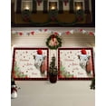 thumbnail image 3 of Garage Door Banner Cover 6 x 13 ft, Christmas Farm Cow and Snowflake Christmas Garage Door Decorations Holiday Christmas Backdrop Decor for Winter New Year Xmas Party, 3 of 6