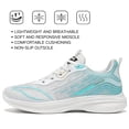 thumbnail image 3 of CHICVOMEY Men's Sneakers Breathable Mesh Walking Shoes Lightweight Fashion Sneakers with Shock-Absorbing & Non-Slip Sole for Casual Work Travel Sneakers, 3 of 8