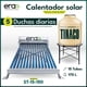 thumbnail image 2 of calentador de agua solar 15 tubos 170 l para 5 servicios de baja presión, 2 of 6