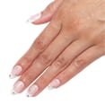 thumbnail image 3 of Chillhouse Chill Tips - French Press On Nails, Veil Drip, Almond Medium, White and Beige, 30 Fake Nails, 3 of 10